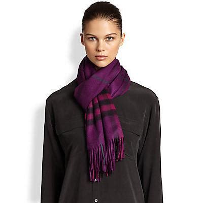 saks burberry cashmere scarf|Burberry designer scarf.